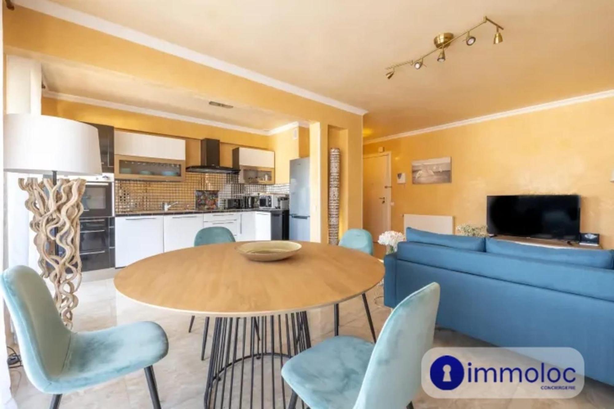 Air-Conditioned Apartment With Terrace Sea View Nizza Kültér fotó