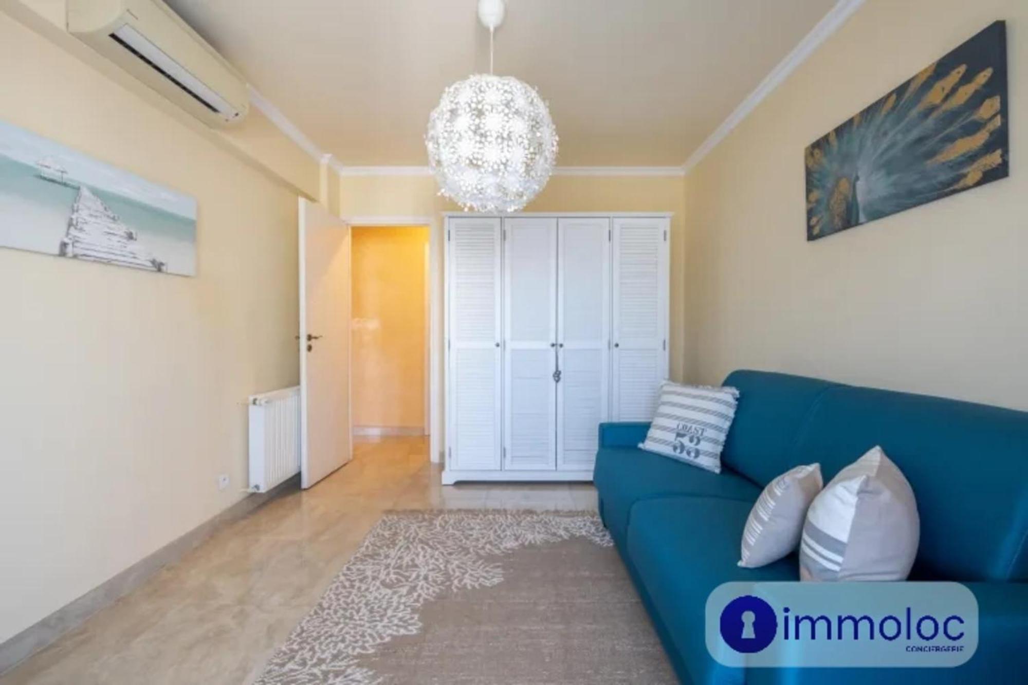 Air-Conditioned Apartment With Terrace Sea View Nizza Kültér fotó